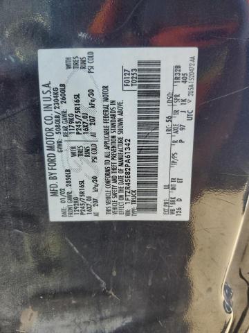 Photo 10 from auction – 2002 FORD RANGER SUP with VIN 1FTZR45E82PA61342