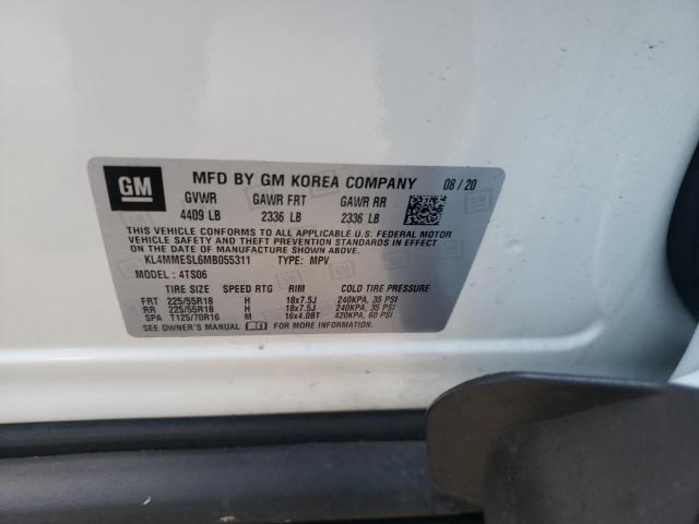 Photo 10 from auction – 2021 BUICK ENCORE GX with VIN KL4MMESL6MB055311