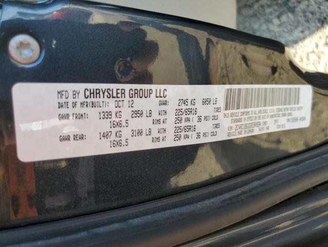 Photo 10 from auction – 2013 CHRYSLER TOWN & COU with VIN 2C4RC1BG3DR594934