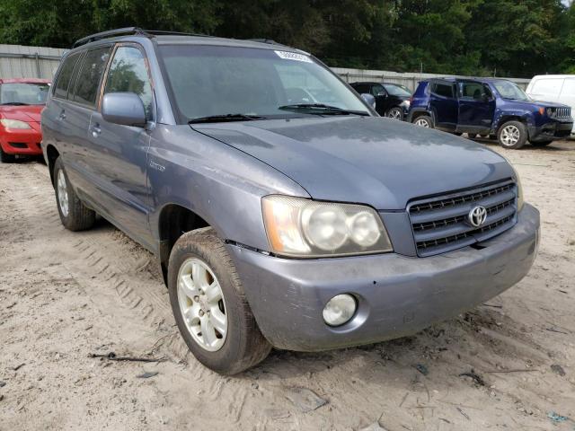 TOYOTA HIGHLANDER 2003 with VIN JTEGF21A930111386 - Photo from auction