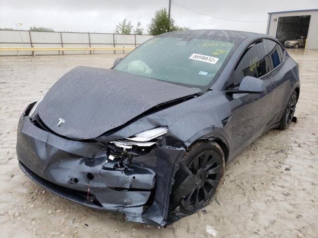 Photo 2 from auction – 2022 TESLA MODEL Y with VIN 7SAYGDEE9NA002123