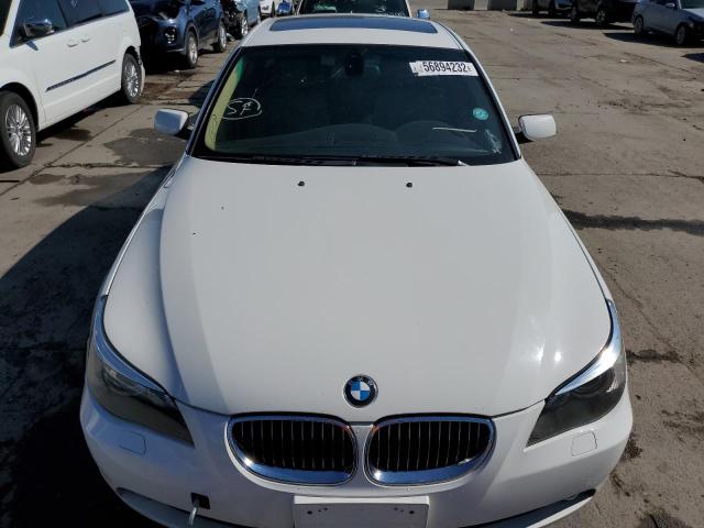 Photo 9 from auction – 2007 BMW 530 I with VIN WBANE73527CM52206