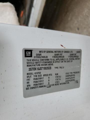 Photo 10 from auction – 2007 GMC NEW SIERRA with VIN 2GTEK19J371602620