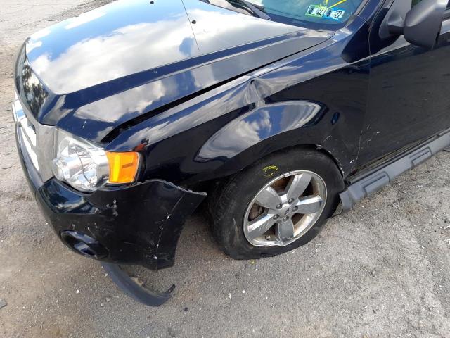 Zdjęcie 9 z aukcji – 2012 FORD ESCAPE XLT z VIN 1FMCU9DG5CKA89131