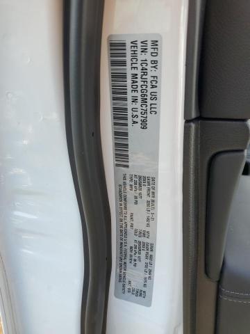 Photo 10 from auction – 2021 JEEP GRAND CHER with VIN 1C4RJFCG6MC757909