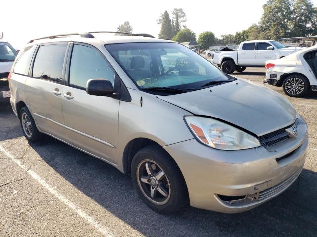TOYOTA SIENNA CE 2004 with VIN 5TDZA23CX4S082540 - Photo from auction