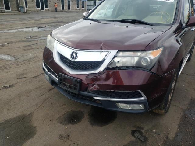 Photo 9 from auction – 2010 ACURA MDX TECHNO with VIN 2HNYD2H66AH504653