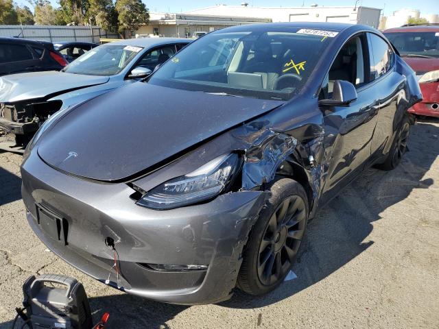 Photo 2 from auction – 2021 TESLA MODEL Y with VIN 5YJYGDEE0MF277135
