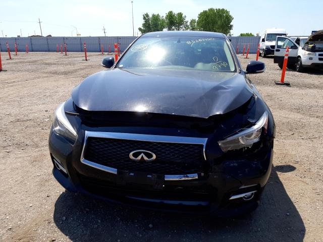 Photo 9 from auction – 2015 INFINITI Q50 BASE with VIN JN1BV7AR7FM409780