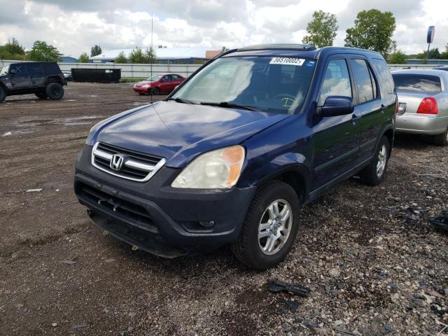 Photo 2 from auction – 2002 HONDA CR-V EX with VIN JHLRD78862C050047