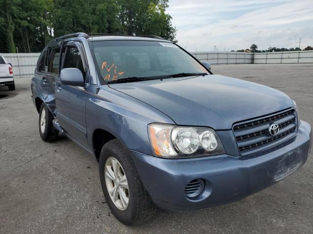 TOYOTA HIGHLANDER 2003 with VIN JTEGF21A930107984 - Photo from auction