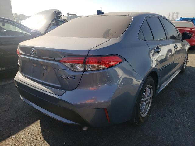 Photo 4 from auction – 2020 TOYOTA COROLLA LE with VIN JTDEBRBE2LJ010783