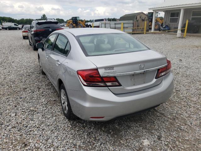 Photo 3 from auction – 2013 HONDA CIVIC LX with VIN 19XFB2F57DE016888