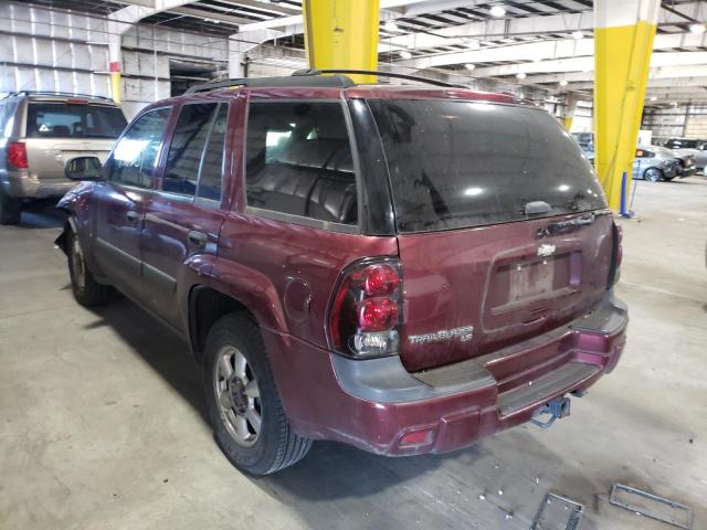 Photo 3 from auction – 2005 CHEVROLET TRAILBLAZE with VIN 1GNDT13S552237551