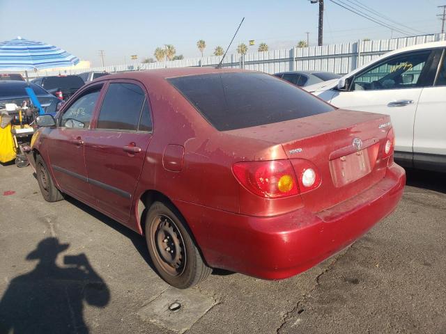 Photo 3 from auction – 2003 TOYOTA COROLLA CE with VIN JTDBR32E932010155