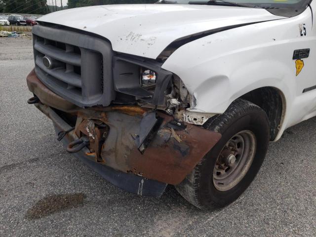 Photo 9 from auction – 2002 FORD F-250 with VIN 1FTNW20F82EA21835