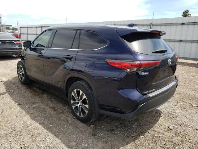 Photo 3 from auction – 2020 TOYOTA HIGHLANDER with VIN 5TDGZRAH7LS012984