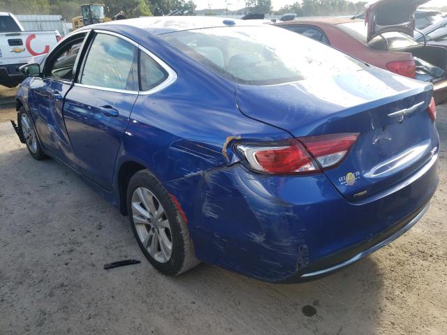 Photo 3 from auction – 2015 CHRYSLER 200 LIMITE with VIN 1C3CCCAB8FN707949