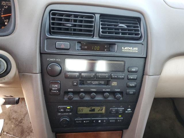 Photo 9 from auction – 1997 LEXUS ES 300 with VIN JT8BF22G4V5007491