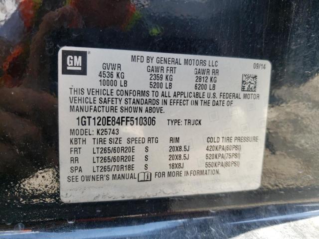 Photo 10 from auction – 2015 GMC SIERRA K25 with VIN 1GT120E84FF510306