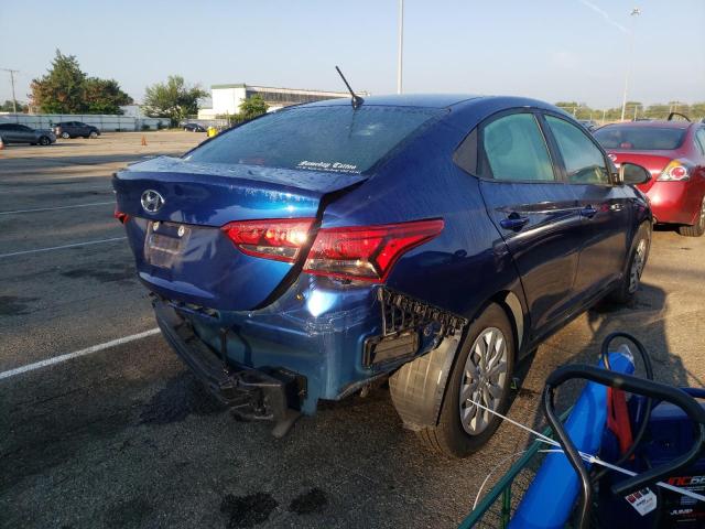 Photo 4 from auction – 2022 HYUNDAI ACCENT SE with VIN 3KPC24A67NE155595