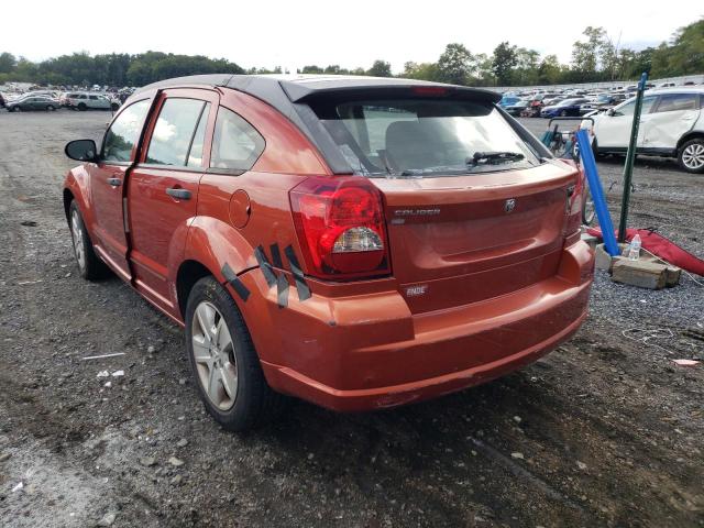 Photo 3 from auction – 2007 DODGE CALIBER SX with VIN 1B3HB48B87D560069