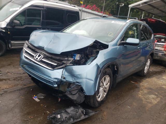 Photo 2 from auction – 2014 HONDA CR-V EXL with VIN 2HKRM3H77EH546545
