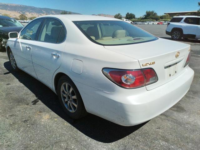 Photo 3 from auction – 2004 LEXUS ES 330 with VIN JTHBA30G345027446