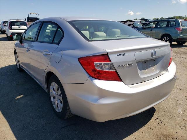 Photo 3 from auction – 2012 HONDA CIVIC LX with VIN 19XFB2F59CE337040