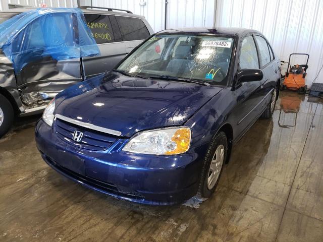Photo 2 from auction – 2003 HONDA CIVIC LX with VIN JHMES16523S003319