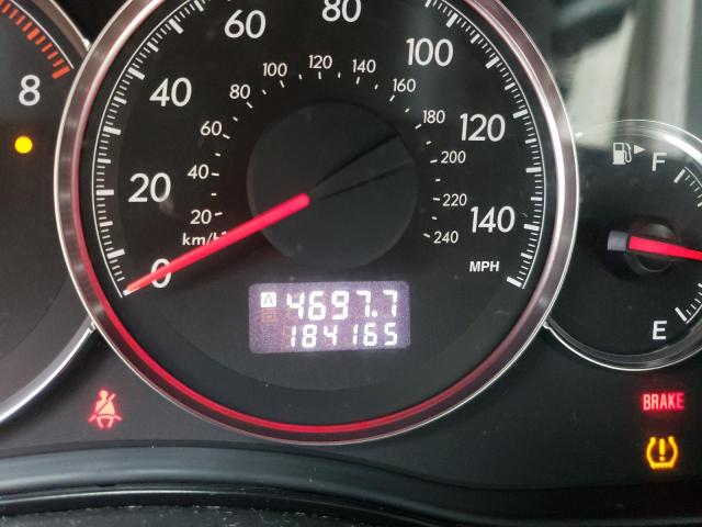 Photo 8 from auction – 2009 SUBARU LEGACY 2.5 with VIN 4S3BL616897235532