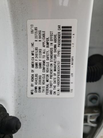 Photo 10 from auction – 2014 HONDA ACCORD EXL with VIN 1HGCR3F83EA004757