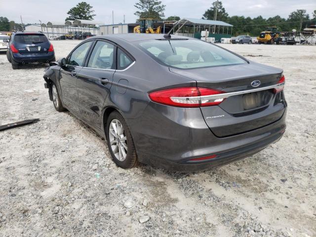 Photo 3 from auction – 2017 FORD FUSION SE with VIN 3FA6P0H73HR150452