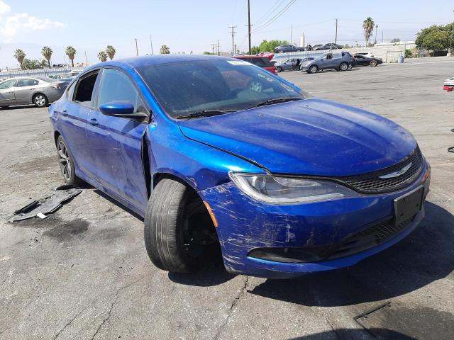 CHRYSLER 200 S 2015 with VIN 1C3CCCBB6FN724439 - Photo from auction