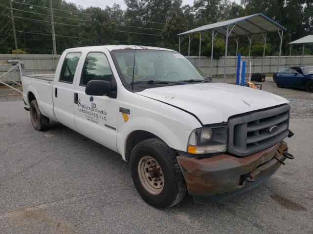 FORD F-250 2002 with VIN 1FTNW20F82EA21835 - Photo from auction