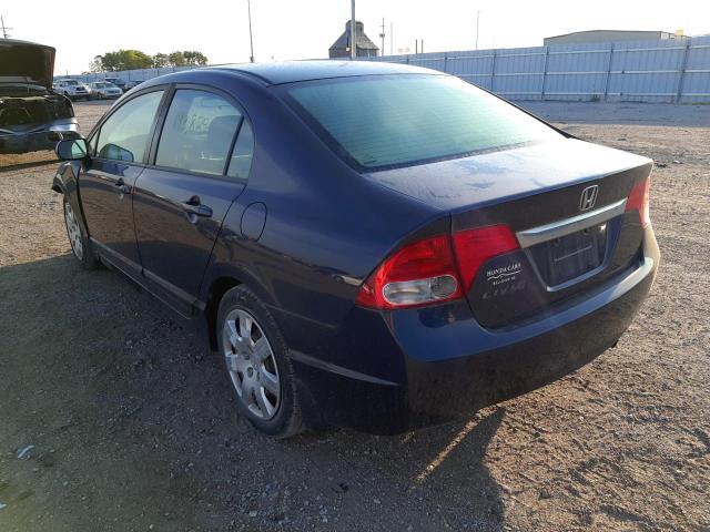 Photo 3 from auction – 2010 HONDA CIVIC LX with VIN 19XFA1F5XAE011130