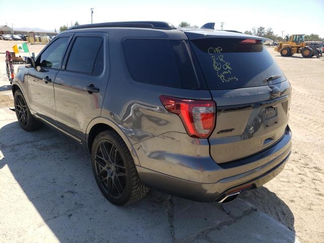 Photo 3 from auction – 2016 FORD EXPLORER S with VIN 1FM5K8GT8GGC87132