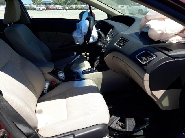 Photo 5 from auction – 2014 HONDA CIVIC LX with VIN 19XFB2F55EE219439