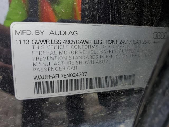 Photo 10 from auction – 2014 AUDI A4 PREMIUM with VIN WAUFFAFL7EN024707