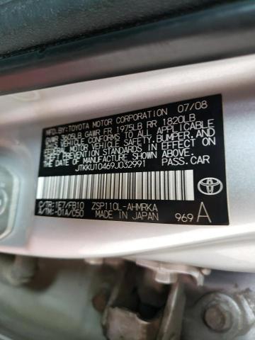 Photo 10 from auction – 2009 TOYOTA SCION XD with VIN JTKKU10469J032991