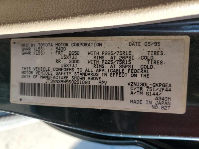 Photo 10 from auction – 1995 TOYOTA 4RUNNER VN with VIN JT3VN39W9S0201080