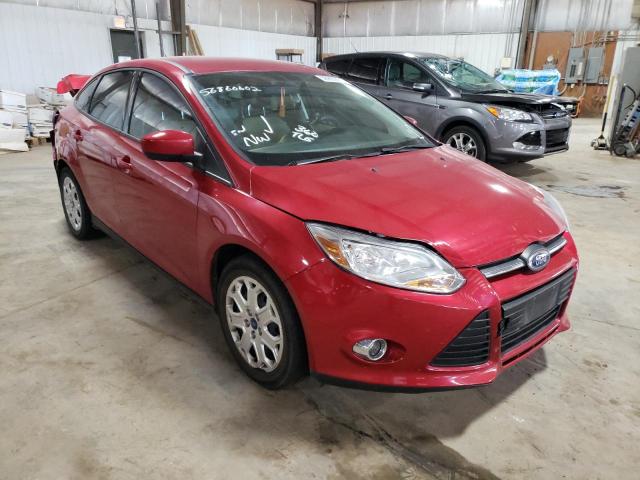 FORD FOCUS SE 2012 with VIN 1FAHP3F26CL284624 - Photo from auction