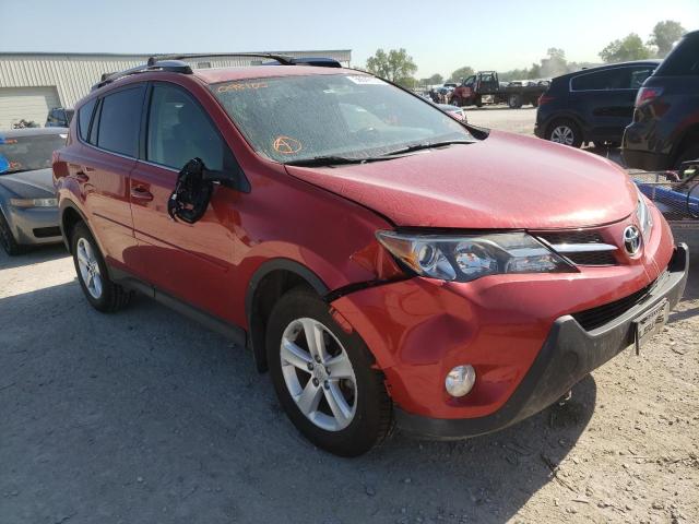 TOYOTA RAV4 XLE 2014 with VIN JTMRFREV9ED091056 - Photo from auction