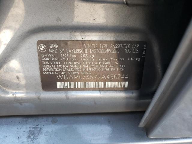 Photo 10 from auction – 2009 BMW 328 XI with VIN WBAPK73599A450744