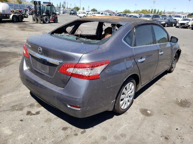 Photo 4 from auction – 2015 NISSAN SENTRA S with VIN 3N1AB7AP0FY370482