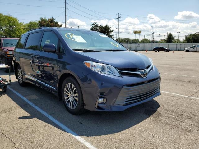 TOYOTA SIENNA XLE 2018 with VIN 5TDYZ3DC6JS943555 - Photo from auction