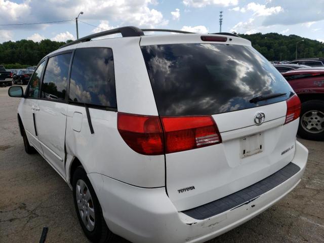 Photo 3 from auction – 2004 TOYOTA SIENNA CE with VIN 5TDZA23C74S147991
