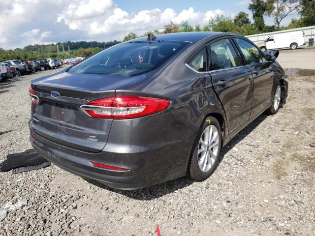 Photo 4 from auction – 2020 FORD FUSION SE with VIN 3FA6P0LU7LR163419