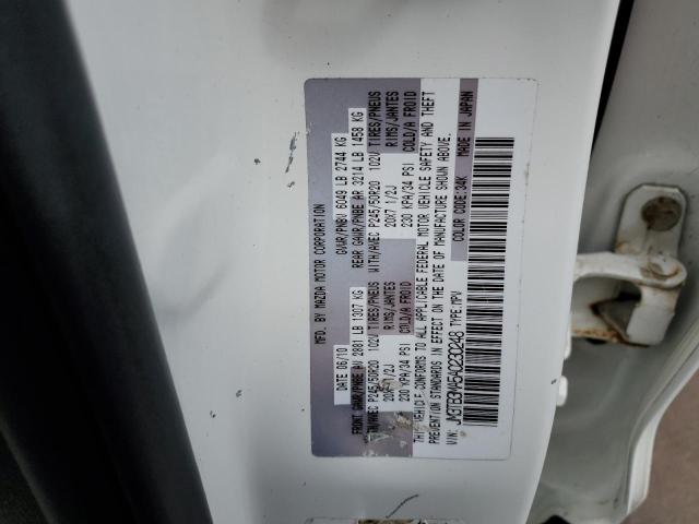 Photo 10 from auction – 2010 MAZDA CX-9 with VIN JM3TB3MA5A0230248