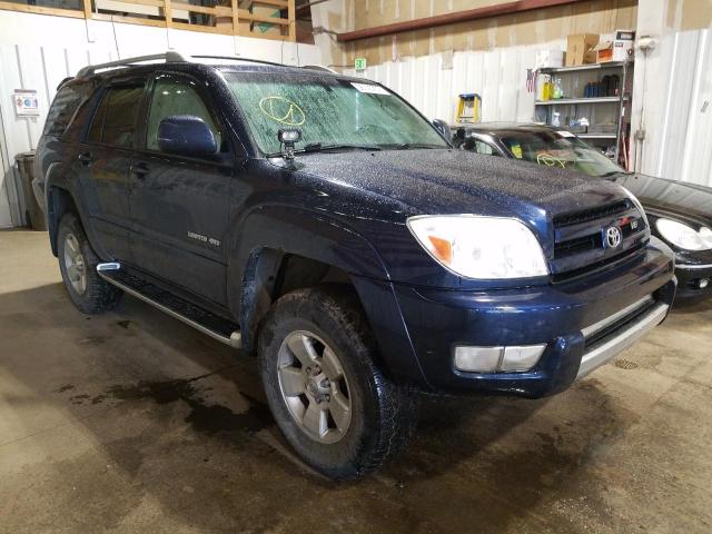 TOYOTA 4RUNNER LI 2004 with VIN JTEBT17R448017493 - Photo from auction